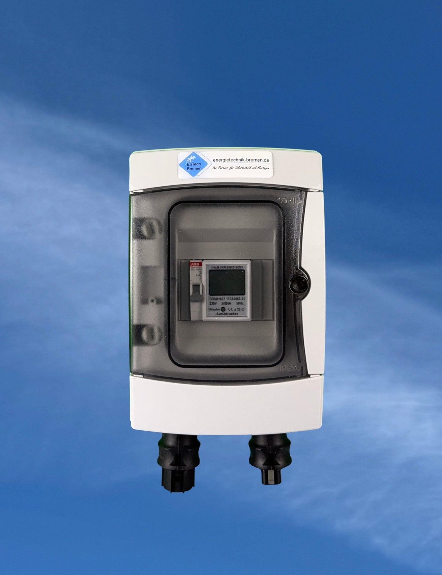 Stromzähler / Einspeisezähler - PV Anlage - Wieland - Microwechselrichter - IP65 - Energietechnik Bremen