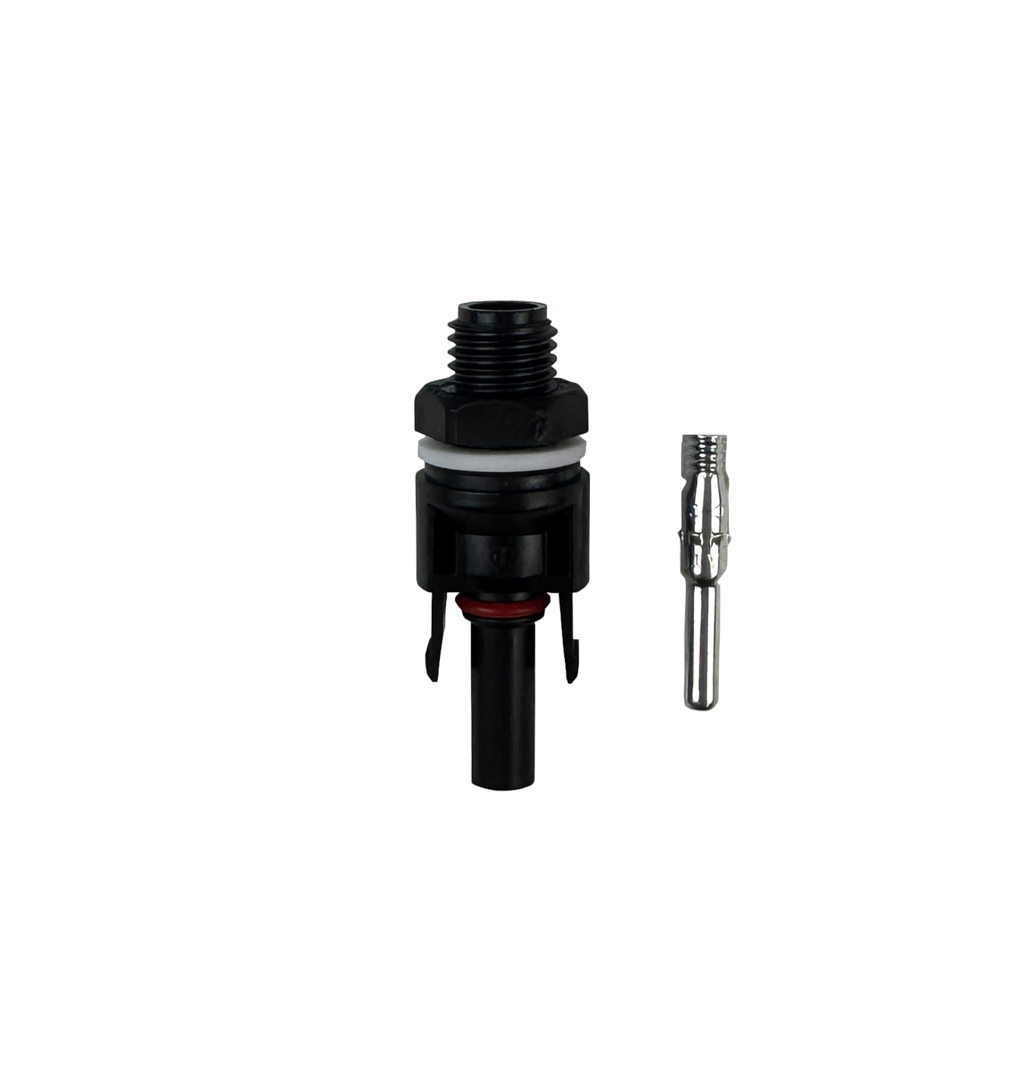 MC4 Gehäusestecker mit Dichtung - Stecker inkl. Kontakt zum Crimpen - Energietechnik Bremen