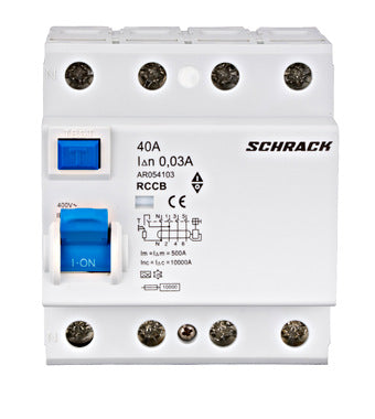 FI-Schutzschalter AMPARO 10kA, 40A, 4-polig, 30mA, Typ A - Energietechnik Bremen