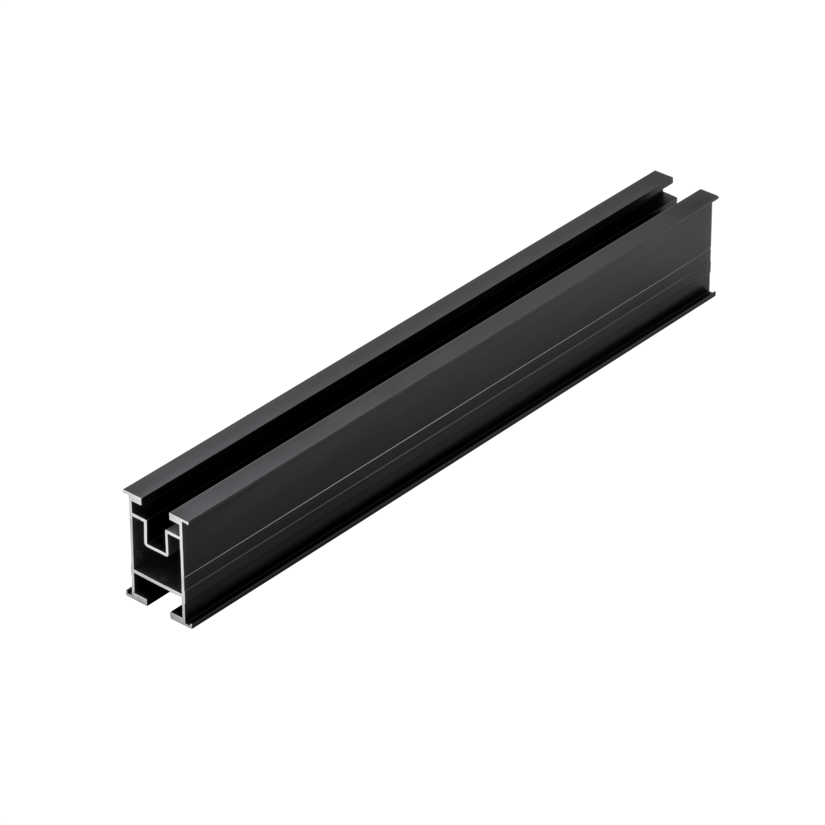 Trägerprofil Alumero - 32 x 45mm - schwarz - Energietechnik Bremen