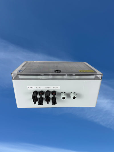 Feuerwehrschalter Überspannungsschutz PV 2 Strings DC 1000V Typ I+II IP65