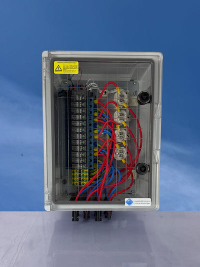 Feuerwehrschalter Überspannungsschutz PV 4 Strings DC 1000V Typ II IP65