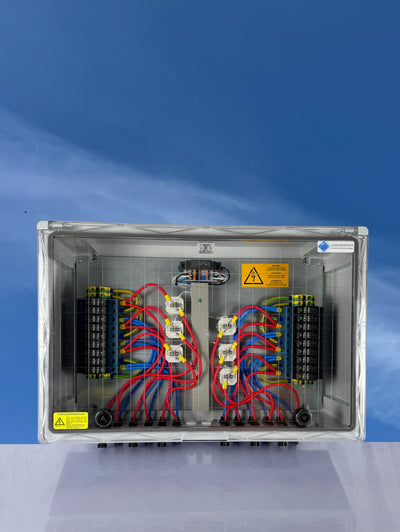 Feuerwehrschalter Überspannungsschutz PV 6 Strings DC 1000V Typ I+II IP65