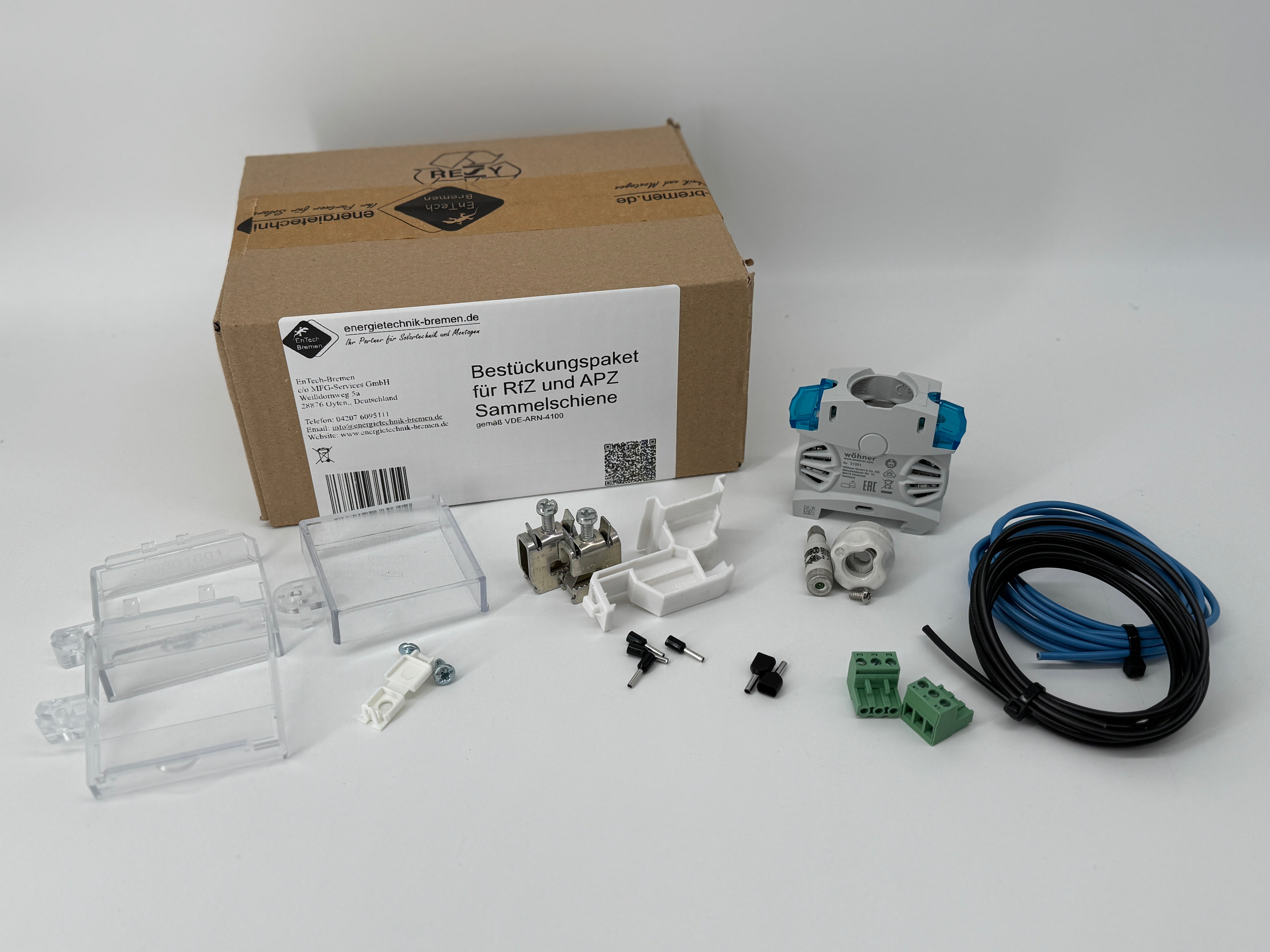 Anschlussset APZ und RfZ für Sammelschiene - Energietechnik Bremen