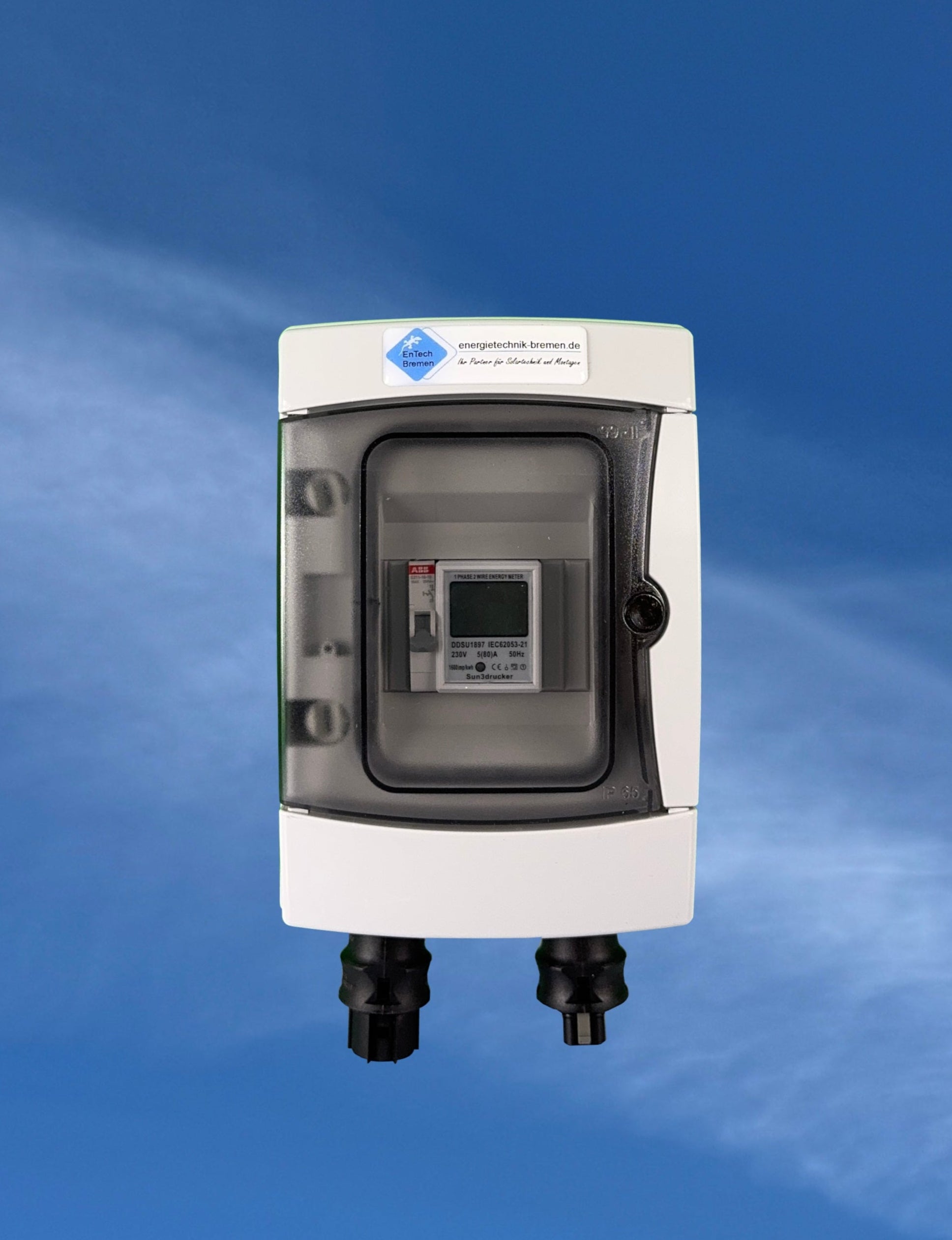 Stromzähler / Einspeisezähler - PV Anlage - Wieland - Microwechselrichter - IP65 - Energietechnik Bremen