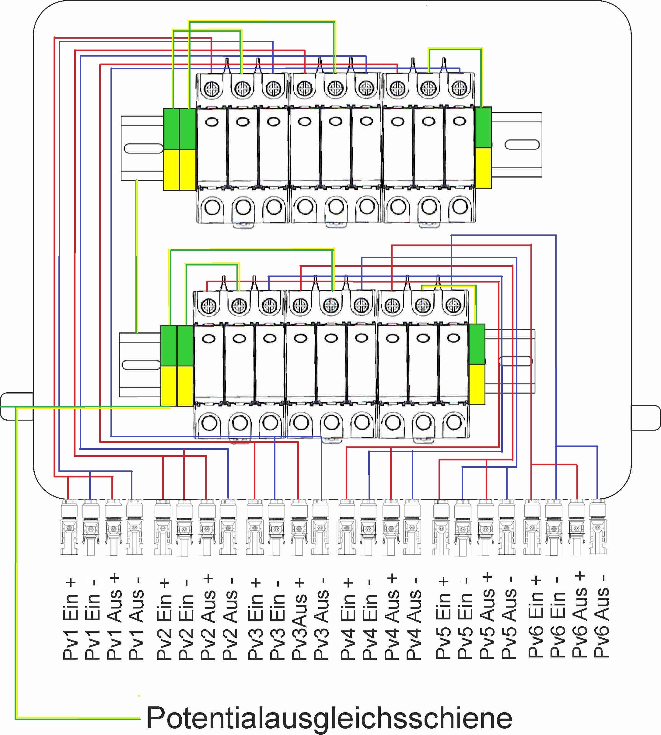 Überspannungsschutz PV Solar GAK 6 MPPT IP65 1000V DC Typ I+II - Energietechnik Bremen