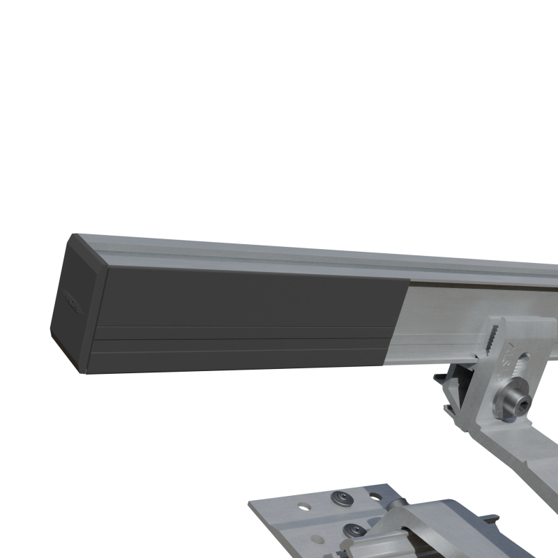 Alumero Abdeckleiste schwarz 45 - Energietechnik Bremen